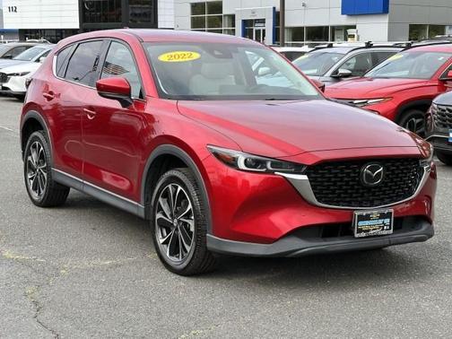 Soul Red Crystal Metallic 2022 Mazda CX-5 2.5 S Premium