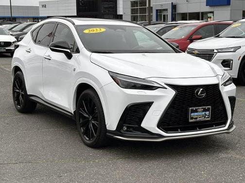 Ultra White 2023 Lexus NX 350 F SPORT Handling