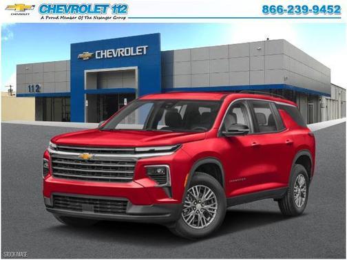 Radiant Red 2026 Chevrolet Traverse LT