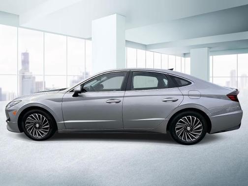 Silver 2023 Hyundai SONATA Hybrid SEL
