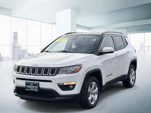 White Clearcoat 2019 Jeep Compass Latitude