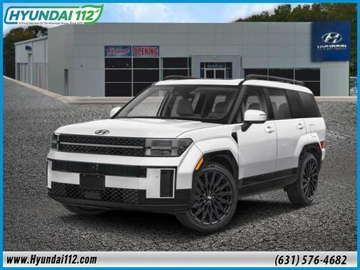 White 2026 Hyundai SANTA FE Calligraphy