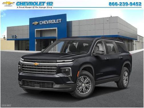 Mosaic Black Metallic 2026 Chevrolet Traverse LT