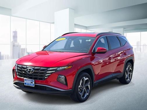 Calypso Red 2022 Hyundai TUCSON SEL