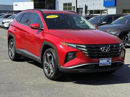 Calypso Red 2022 Hyundai TUCSON SEL