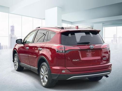 Ruby Flare Pearl 2018 Toyota RAV4 Hybrid Limited