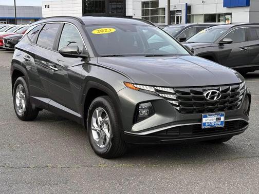 Amazon Gray 2023 Hyundai TUCSON SEL