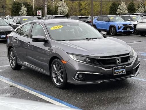Gray 2019 Honda Civic EX-L