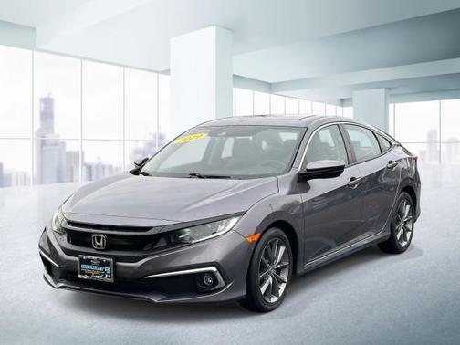 Gray 2019 Honda Civic EX-L