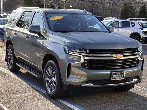 Silver Sage Metallic 2023 Chevrolet Tahoe LT