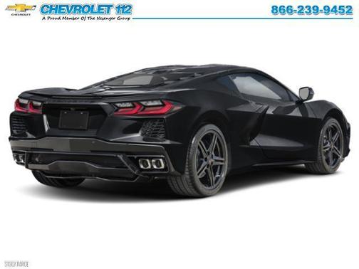 Black 2026 Chevrolet Corvette Stingray w/2LT