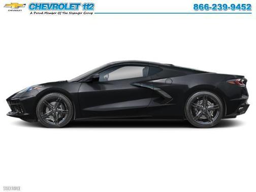 Black 2026 Chevrolet Corvette Stingray w/2LT