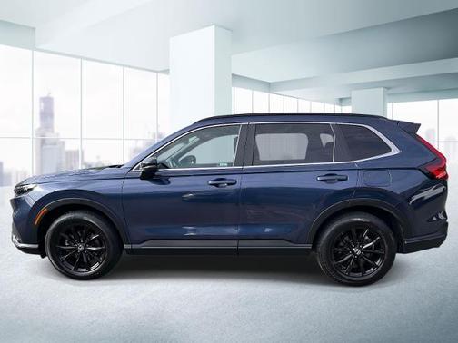 Crystal Black Pearl 2024 Honda CR-V Hybrid Sport