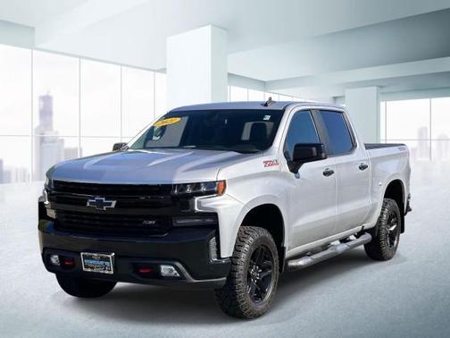 Silver Ice Metallic 2021 Chevrolet Silverado 1500 LT Trail Boss