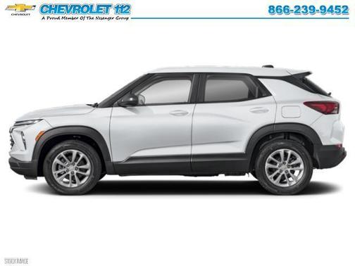Summit White 2026 Chevrolet Trailblazer LS