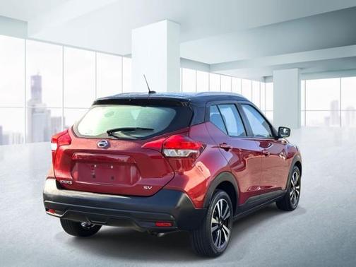 Cayenne Red / Super Black 2019 Nissan Kicks SV