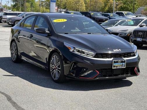 Aurora Black 2023 Kia Forte GT