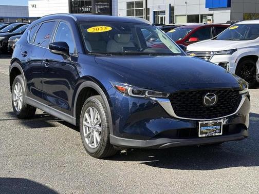 Deep Crystal Blue Mica 2023 Mazda CX-5 2.5 S Preferred Package