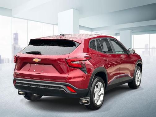 Crimson Metallic 2024 Chevrolet Trax LS