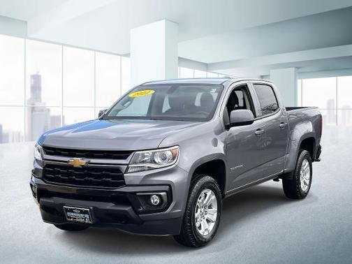 Satin Steel Metallic 2022 Chevrolet Colorado LT Truck