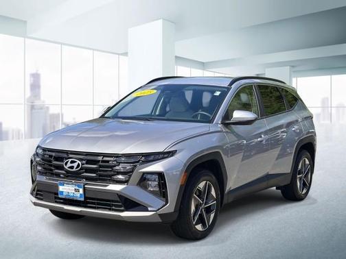 Shimmering Silver 2025 Hyundai TUCSON SEL