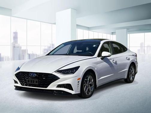 White 2023 Hyundai SONATA SEL