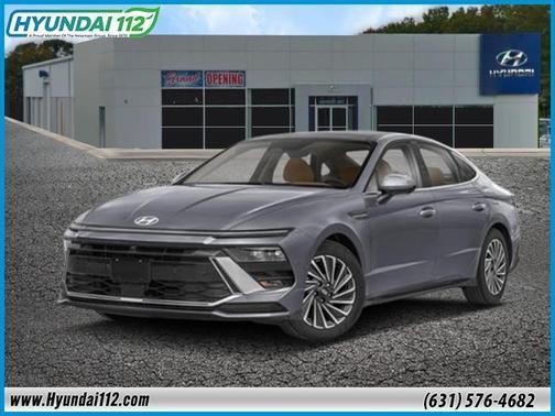 Portofino Gray 2026 Hyundai SONATA Hybrid Limited