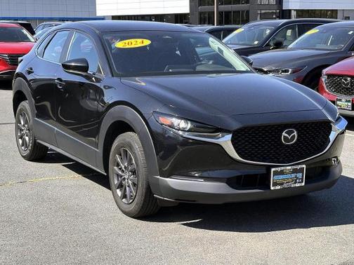 Jet Black Mica 2024 Mazda CX-30 Base