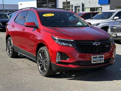 Radiant Red 2024 Chevrolet Equinox RS