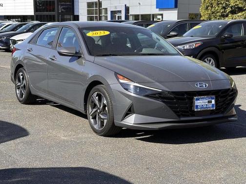 Gray 2023 Hyundai ELANTRA SEL