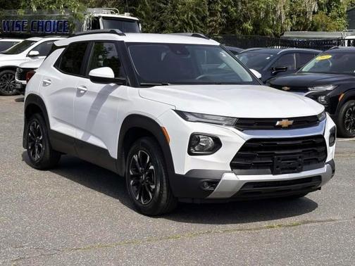 Summit White 2023 Chevrolet Trailblazer LT