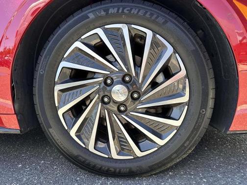 Red 2023 Hyundai SONATA Hybrid Limited