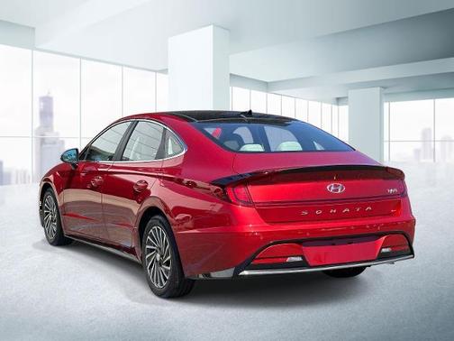 Red 2023 Hyundai SONATA Hybrid Limited