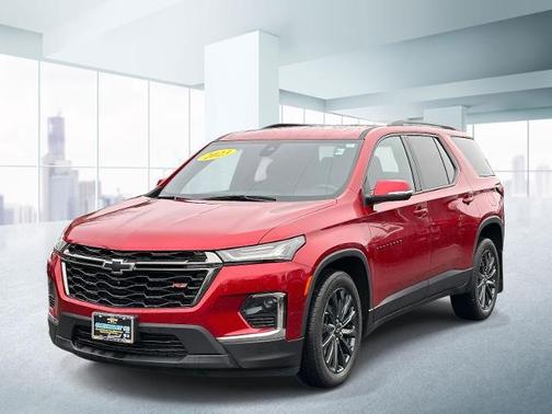 Radiant Red 2023 Chevrolet Traverse RS SUV