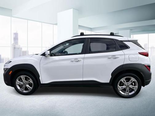 Lunar White 2023 Hyundai KONA SEL
