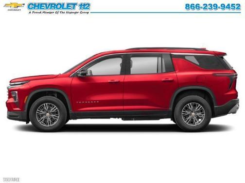 Radiant Red 2026 Chevrolet Traverse LT