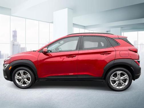 Red / Black 2023 Hyundai KONA SEL