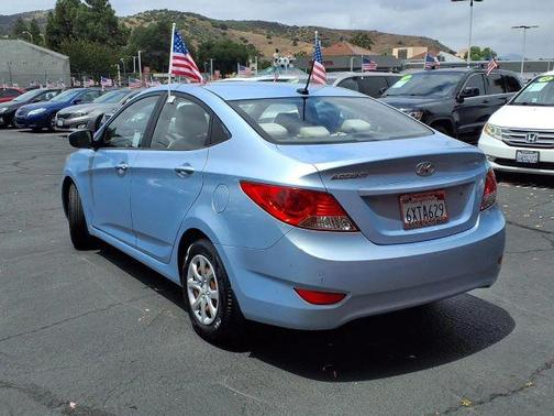 Clearwater Blue 2013 Hyundai Accent GLS