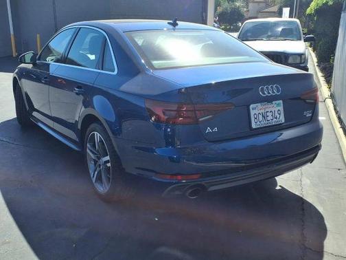 Scuba Blue Metallic 2018 Audi A4 2.0T Premium Plus