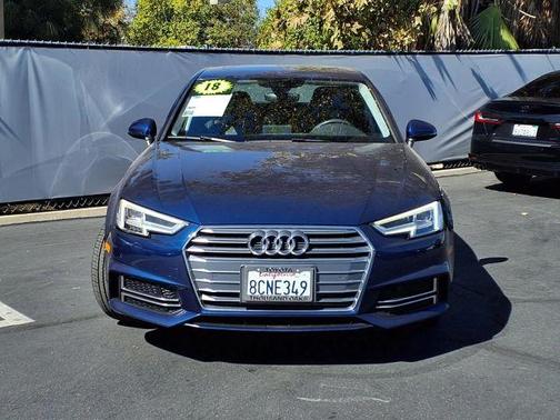 Scuba Blue Metallic 2018 Audi A4 2.0T Premium Plus