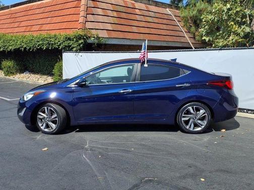 Indigo Blue Pearl 2014 Hyundai ELANTRA Limited