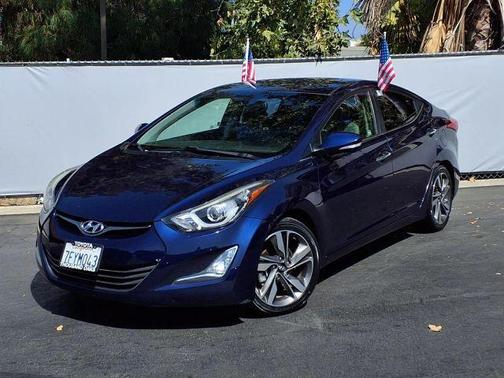 Indigo Blue Pearl 2014 Hyundai ELANTRA Limited