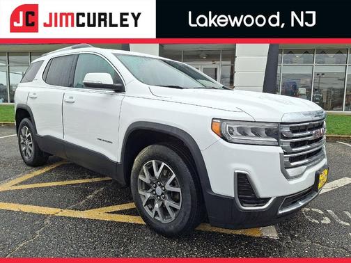 Summit White 2023 GMC Acadia SLE