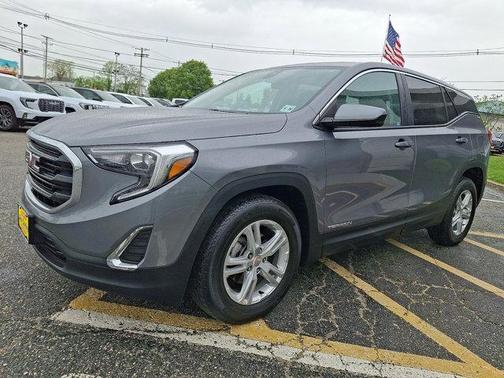 Satin Steel Metallic 2021 GMC Terrain SLE