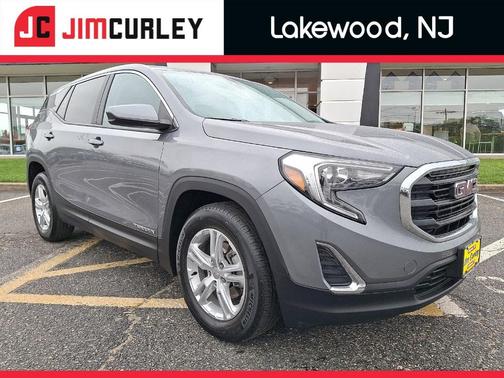 Satin Steel Metallic 2021 GMC Terrain SLE