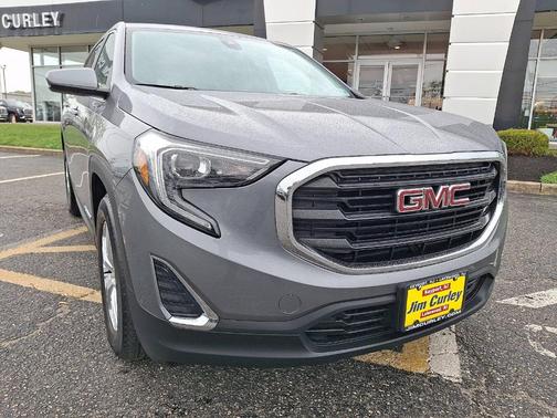 Satin Steel Metallic 2021 GMC Terrain SLE