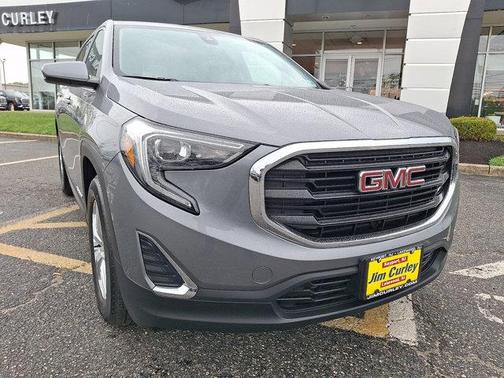 Satin Steel Metallic 2021 GMC Terrain SLE