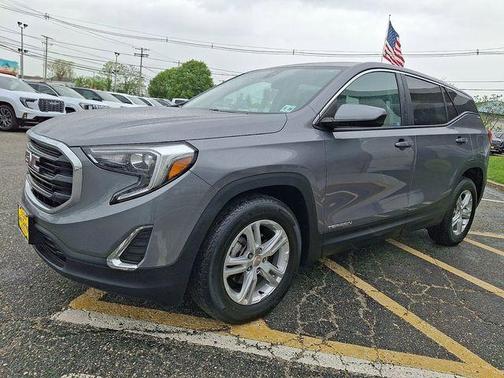 Satin Steel Metallic 2021 GMC Terrain SLE