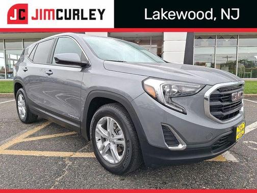 Satin Steel Metallic 2021 GMC Terrain SLE