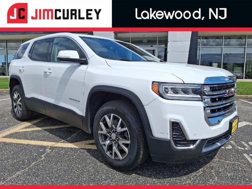 Summit White 2023 GMC Acadia SLE